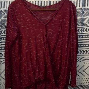 High low wrap shirt from VICI